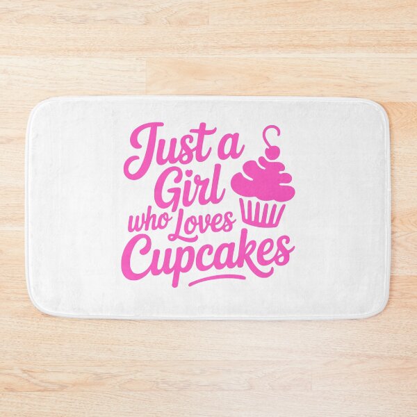 Item preview, Just a Girl Who Loves Cupcakes! Cute Cupcake Lover T-Shirt designed and sold by PMCreative.