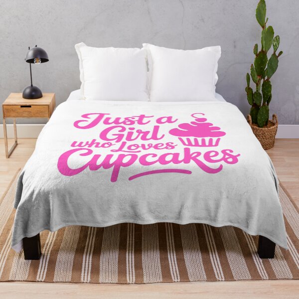 Item preview, Just a Girl Who Loves Cupcakes! Cute Cupcake Lover T-Shirt designed and sold by PMCreative.