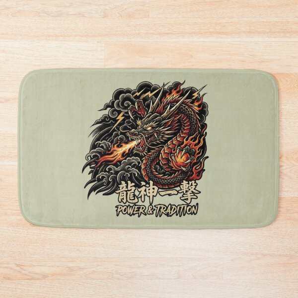 Item preview, Japanese Dragon Ryujin Ichigeki Traditional Tattoo Art designed and sold by SakuraMarket26.