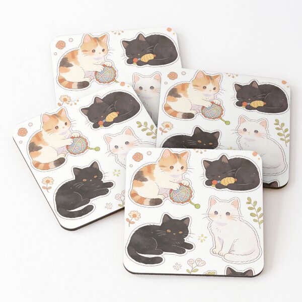Item preview, cats designed and sold by xianxiu-ling.