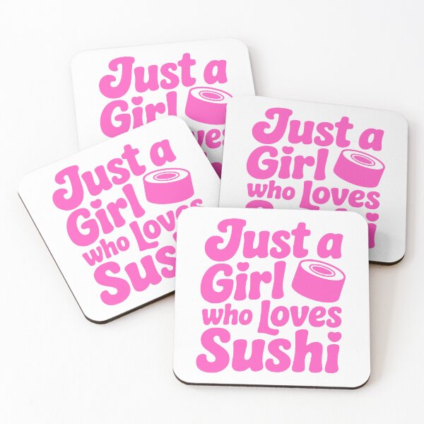 Item preview, Just a Girl Who Loves Sushi! Cute Sushi Lover T-Shirt  designed and sold by PMCreative.