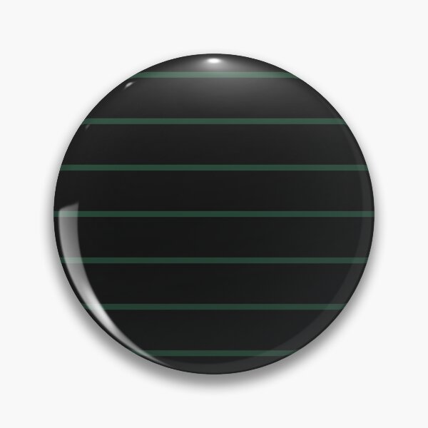 Item preview, Black And Forest Green Horizontal Pinstripes Pattern designed and sold by pattern-archive.