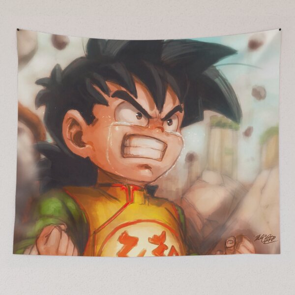 Item preview, Kid Gohan's Rage! designed and sold by markclarkii.