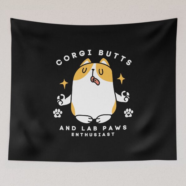 Item preview, Corgi butts and lab paws  designed and sold by Peerless-Prime.