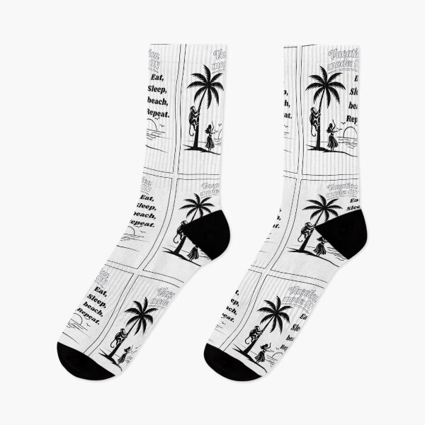 Item preview, Vacation Mode On T-Shirt – Minimalist Beach Summer Holiday Relax Graphic Design designed and sold by WinDaRo.