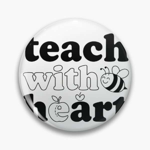 Item preview, Teach With Heart Bee designed and sold by pumsquare.