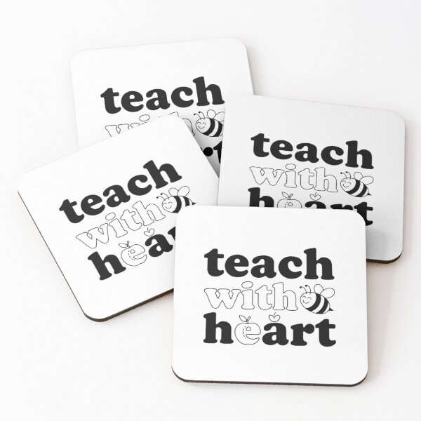 Item preview, Teach With Heart Bee designed and sold by pumsquare.