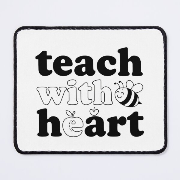 Item preview, Teach With Heart Bee designed and sold by pumsquare.