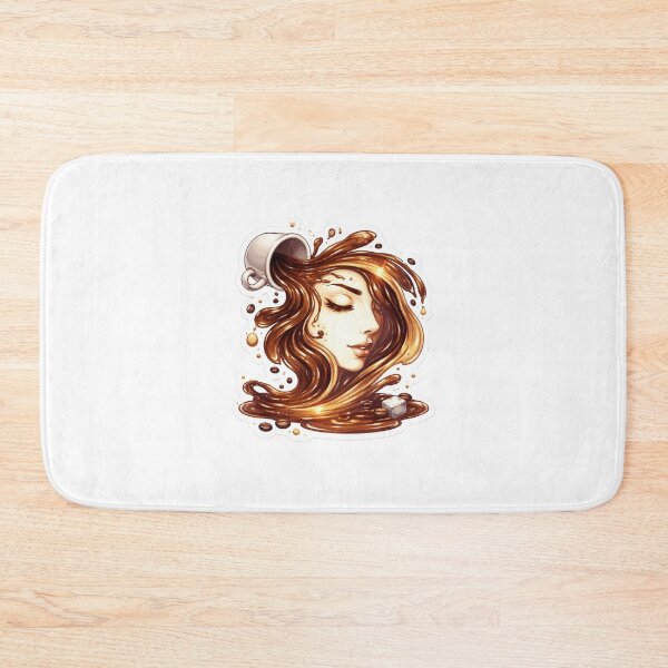 Item preview, Elegant Coffee Splash Woman Portrait Aesthetic Art designed and sold by Dasts Cart.