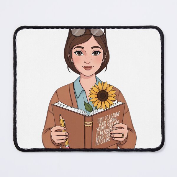 Item preview, Bookish Teacher Bloom designed and sold by pumsquare.