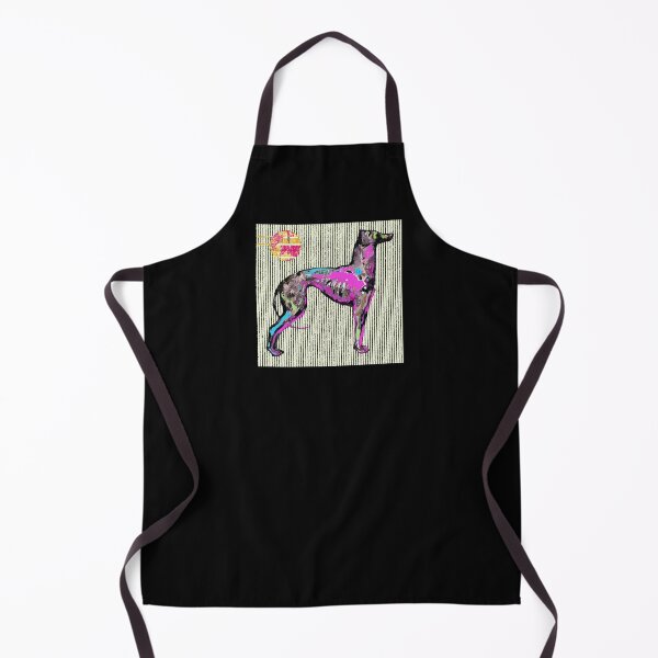 Item preview, Vibrant Neon Glitch Sighthound Dog designed and sold by MikZviagin.