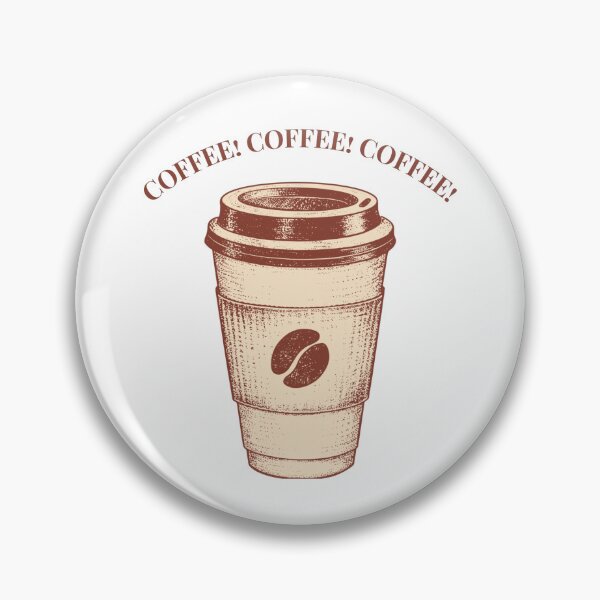 Item preview, Coffee! Coffee! Coffee! — Vintage Coffee Lover Design designed and sold by TBCreatives.studio.