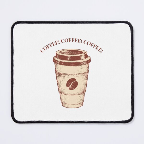 Item preview, Coffee! Coffee! Coffee! — Vintage Coffee Lover Design designed and sold by TBCreatives.studio.