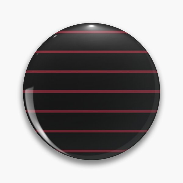 Item preview, Black And Red Horizontal Pinstripes Pattern designed and sold by pattern-archive.