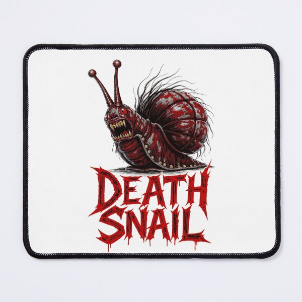Item preview, Death Snail - Horror Metal Slug Art designed and sold by NexKris.