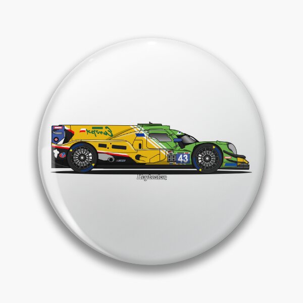 Item preview, IMSA 24 Hours of Daytona LMP2 Oreca 07 #43 Vector Art designed and sold by Heybratan.