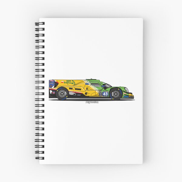 Item preview, IMSA 24 Hours of Daytona LMP2 Oreca 07 #43 Vector Art designed and sold by Heybratan.