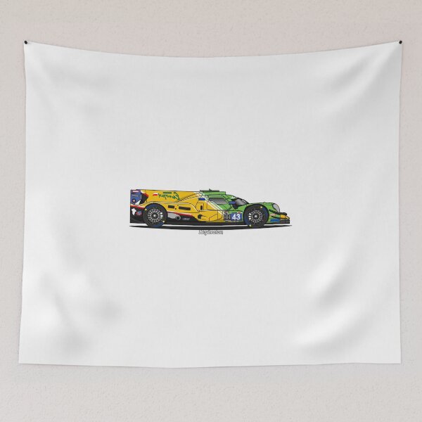 Item preview, IMSA 24 Hours of Daytona LMP2 Oreca 07 #43 Vector Art designed and sold by Heybratan.