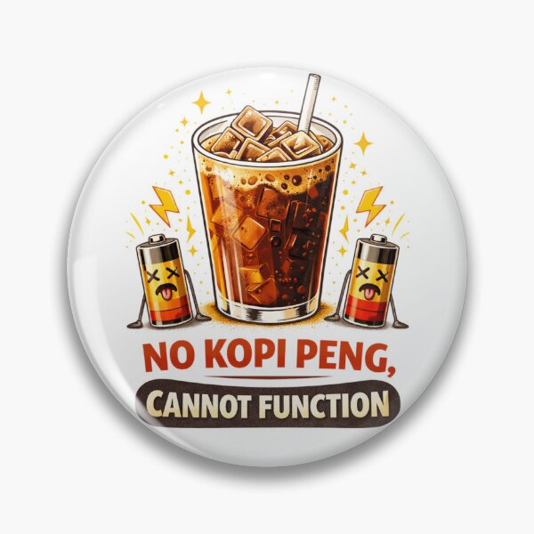 Item preview, No Kopi Peng, Cannot Function - Singapore and Malaysia Coffee Art designed and sold by Myōhō Print Co..