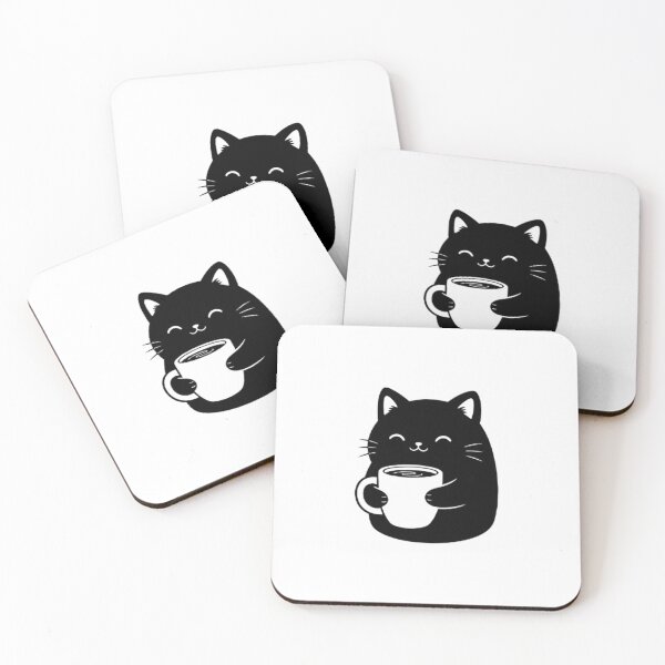 Item preview, Coffee Cat Smile designed and sold by pumsquare.