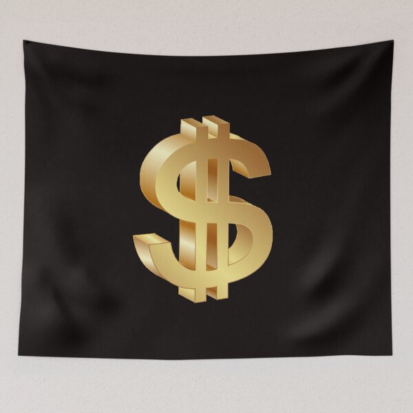 Item preview, gold dollar money sign logo designed and sold by VWscout2.