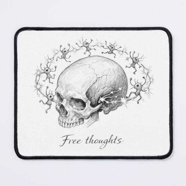 Item preview, Skull with a spark designed and sold by Atelierby-Anita.