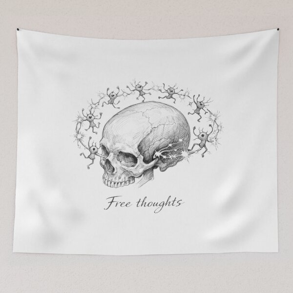 Item preview, Skull with a spark designed and sold by Atelierby-Anita.