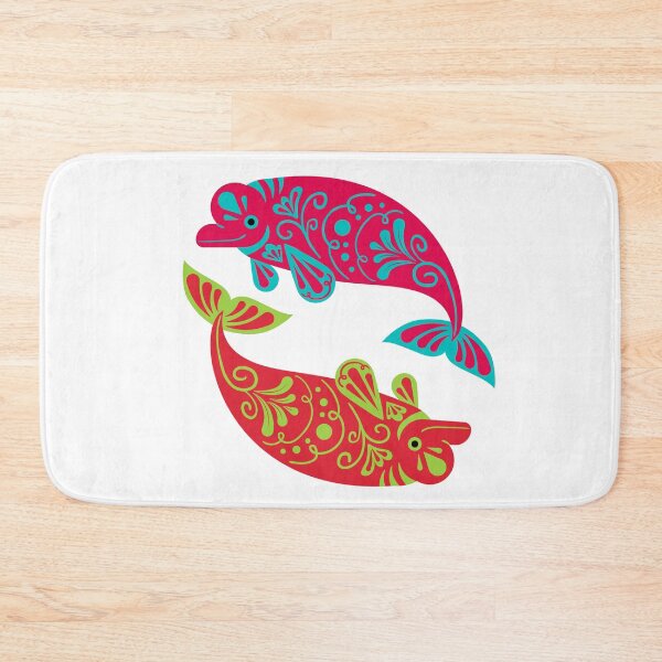 Item preview, Mandala dolphins, Mandala dolphin design designed and sold by geekmania48.