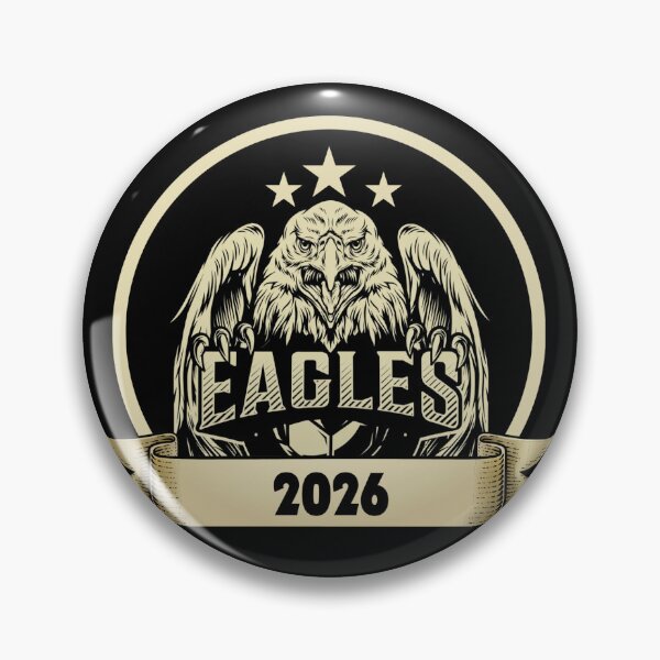 Item preview, Vintage Golden Eagle Emblem 2026 | Premium Athletic Logo designed and sold by Allanext.