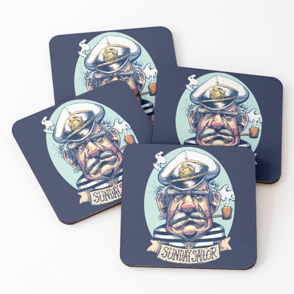Item preview, Sunday Sailor - Grumpy sea captain designed and sold by L'atelier de Grôchat.