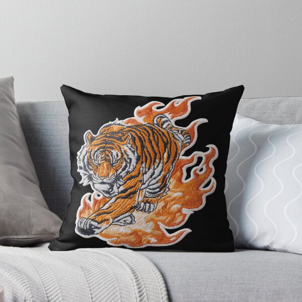 Item preview, Roaring Tiger Patch Embroidery Fabric Stitched Patch designed and sold by HappyPatchClub.