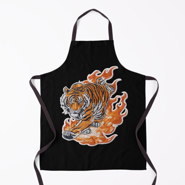 Item preview, Roaring Tiger Patch Embroidery Fabric Stitched Patch designed and sold by HappyPatchClub.