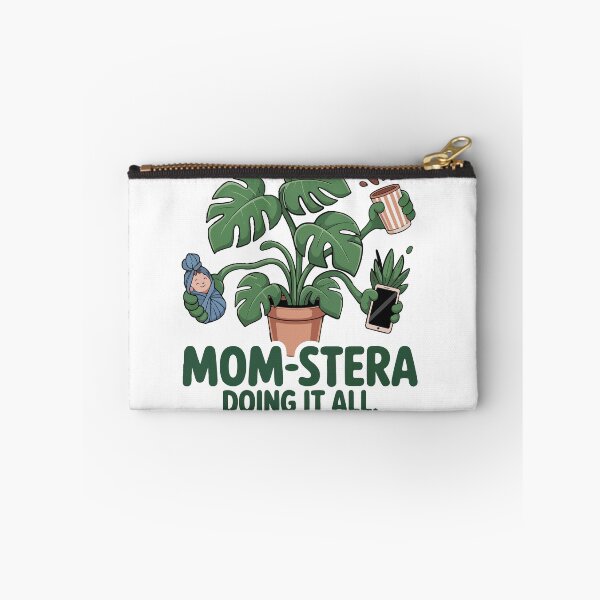 Item preview, Real Moms Have Holes In Their Leaves – Cool Nanny & Mom Monstera Art designed and sold by Heidelberg89.
