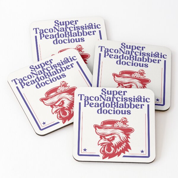 Item preview, Super Taco Narcissistic Blabber Funny Design designed and sold by Tattee.