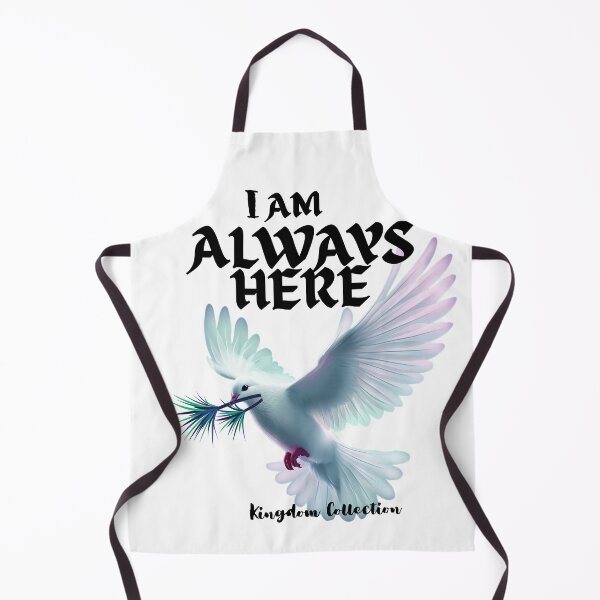 Item preview, I am always Here Watercolor Dove| Christian Faith Art| God`s presence Design designed and sold by kingdom collection.