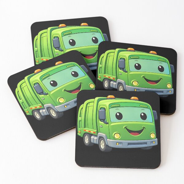 Item preview, Dumpy The Garbage Truck Smiling Character Kids Design designed and sold by Str8like dattshirts.