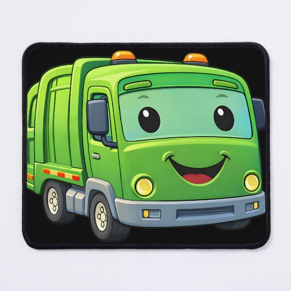 Item preview, Dumpy The Garbage Truck Smiling Character Kids Design designed and sold by Str8like dattshirts.