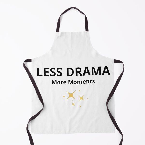Item preview, Less Drama More Moments - Minimalist Positive Quote designed and sold by FreshLineArts.