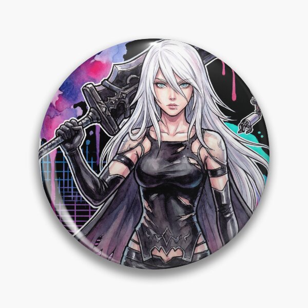 Item preview, NieR Automata A2 Rogue Android Berserk Mode Art designed and sold by Senpaiwaves.