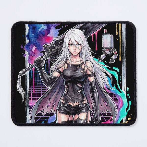 Item preview, NieR Automata A2 Rogue Android Berserk Mode Art designed and sold by Senpaiwaves.