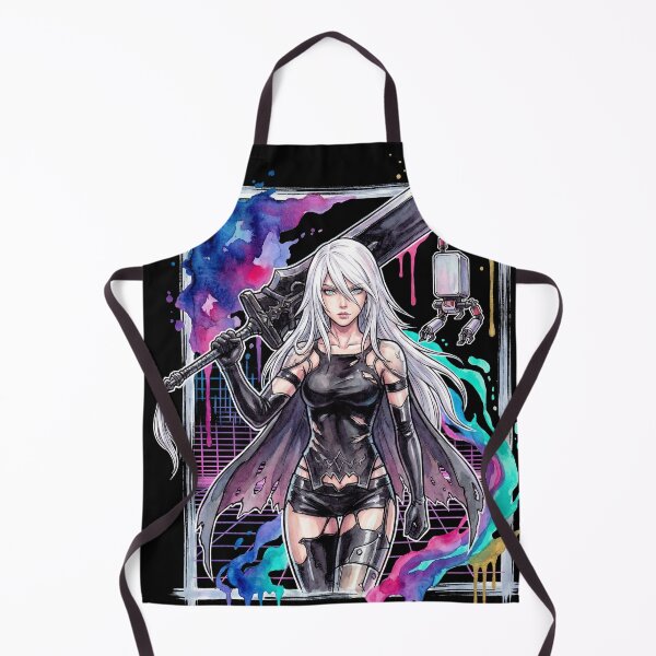 Item preview, NieR Automata A2 Rogue Android Berserk Mode Art designed and sold by Senpaiwaves.