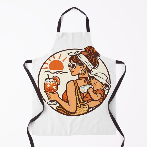 Item preview, Spritz & Baby Vibes – Mom Life Beach Edition designed and sold by Antonrec86.