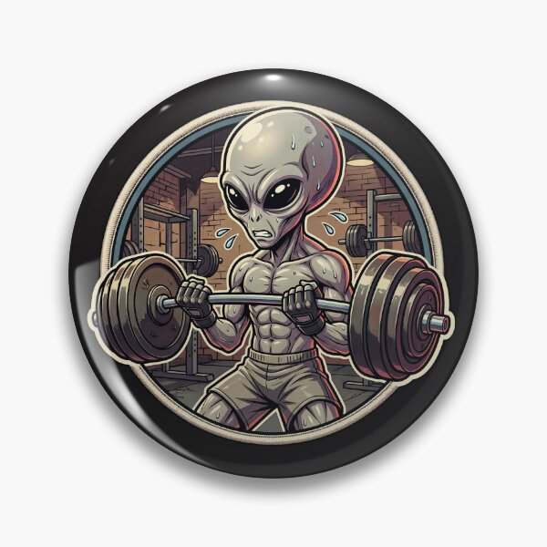 Item preview, Alien Gym Beast Training for Invasion designed and sold by Sunkhung.