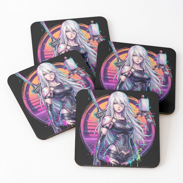 Item preview, A2 YoRHa NieR Automata Prototype Attacker Portrait designed and sold by Senpaiwaves.