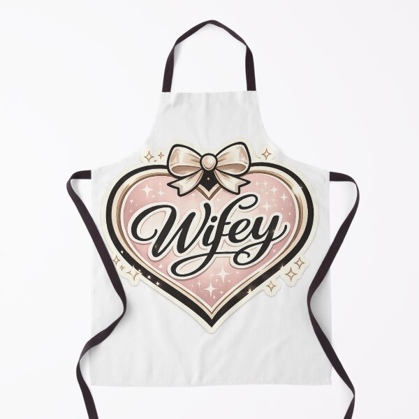 Item preview, Wifey Coquette Heart Bow Newlywed Wife Design designed and sold by CLOUTKULT.