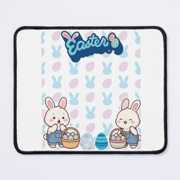 Item preview, ?Cute Easter Bunnies and Pastel Pattern Design? designed and sold by FunSticky14.