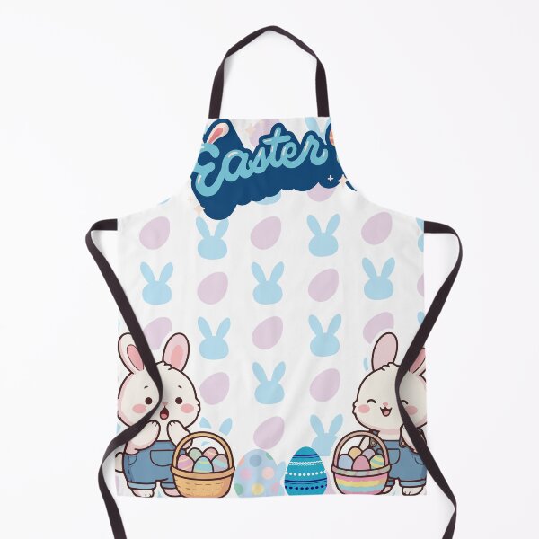 Aperçu de l'œuvre ?Cute Easter Bunnies and Pastel Pattern Design? créée et vendue par FunSticky14.