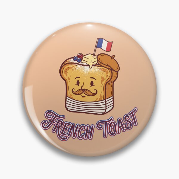 Artikelvorschau, French Toast Wortspiel süßer Frühstückshumor entworfen und verkauft von Milasneeze.