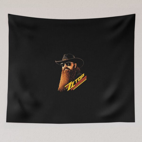 Item preview, Bearded Cowboy Rock Style – Vintage Southern Beard Vibe  designed and sold by KhayalSaezo.