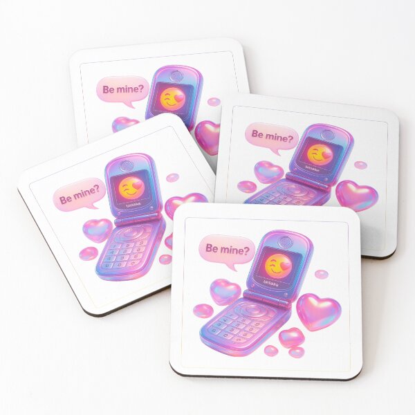 Item preview, Be Mine Cute Flip Phone Aesthetic designed and sold by Vibe Candy studio..